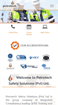 Mobile Screenshot of petrotechsafety.com